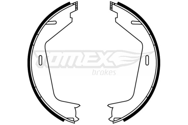Obrázok Sada brzdových čeľustí TOMEX Brakes  TX2211